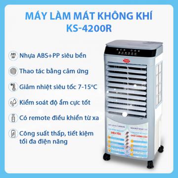 Quạt điều hòa hơi nước Ladomax KS-4200R